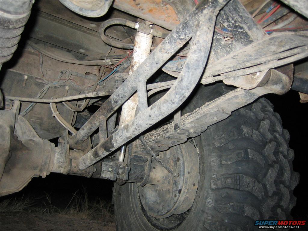 Ford bronco axle wrap