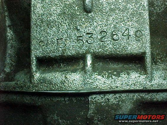 Model t ford engine number location #9