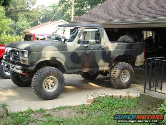 Ford bronco camouflage #9