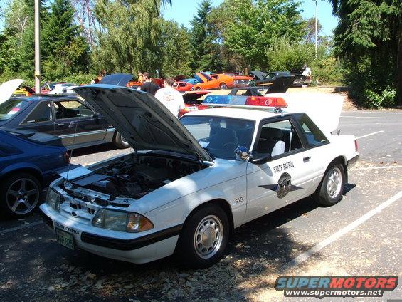 2006mustangroundup150.jpg 1990 SSP. Owned and restored by retired WSP Trooper Marlin Workman. This was his car while in service.

Photo by Mike J.