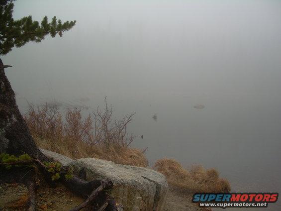 coney-flats-10806-073.jpg here part of the famous finale of Coney Flats, the lake, notice how thick the fog has been all day!