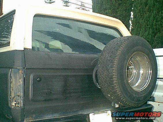 Ford bronco rear window repair #7