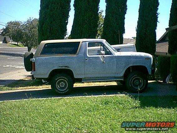 bronco-pass.jpg Well after being towed to her new home here she is in her new driveway. She is smilling now....