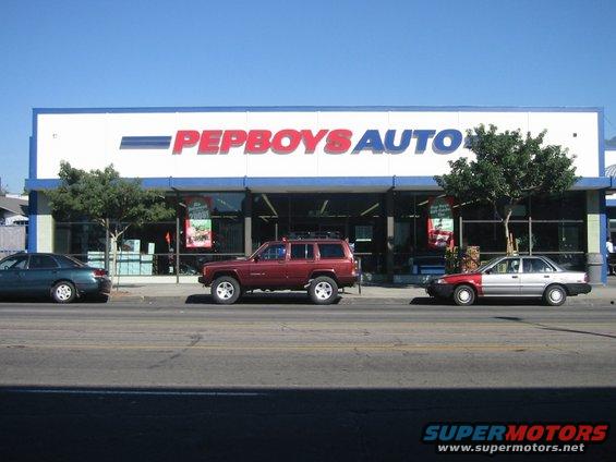 clinometer06.jpg How to identify your local Pep Boys store.  Individual XJs, MJs, and stores may vary in appearance, location, and specification.