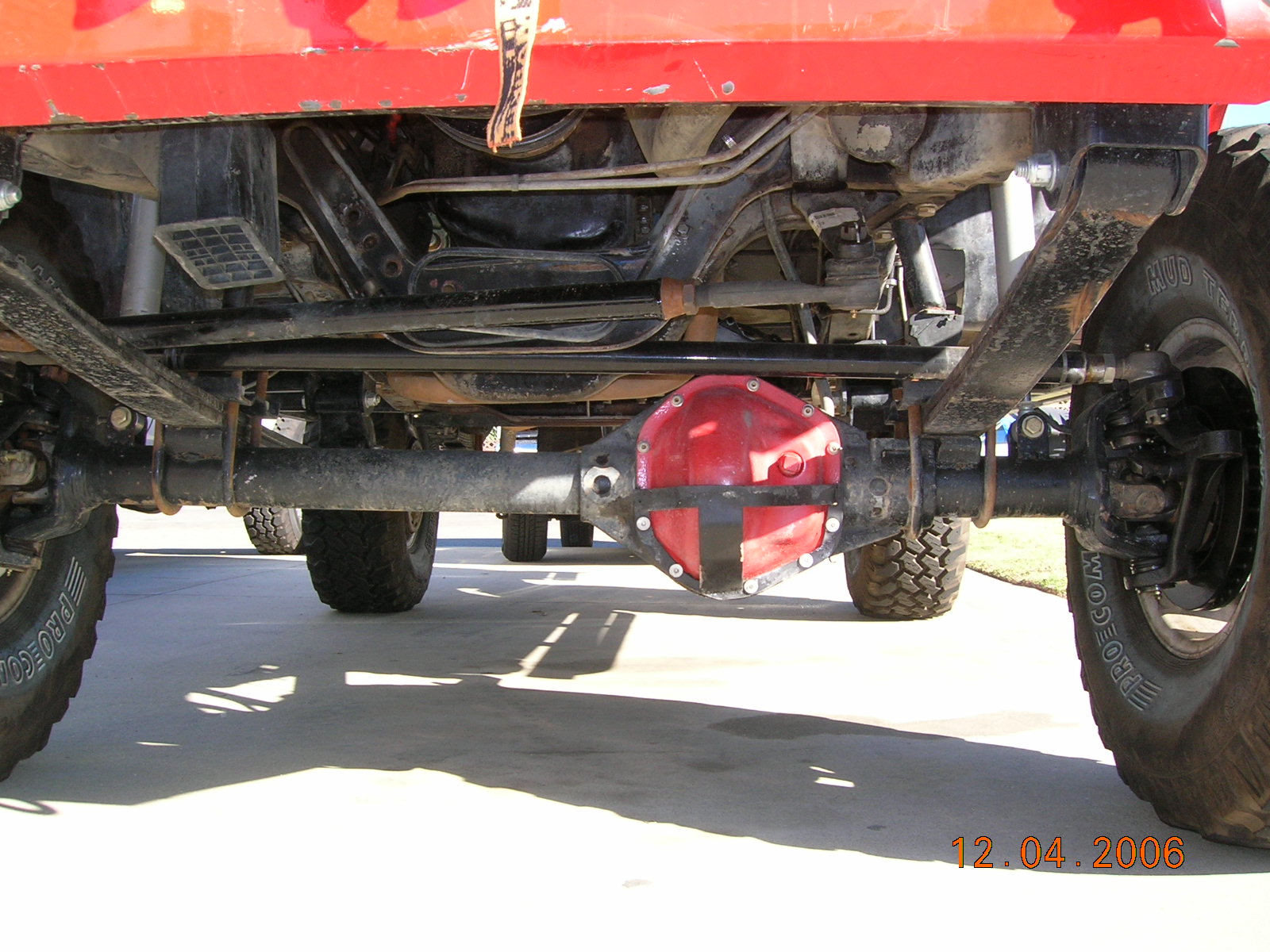 94 Ford bronco solid axle swap #1