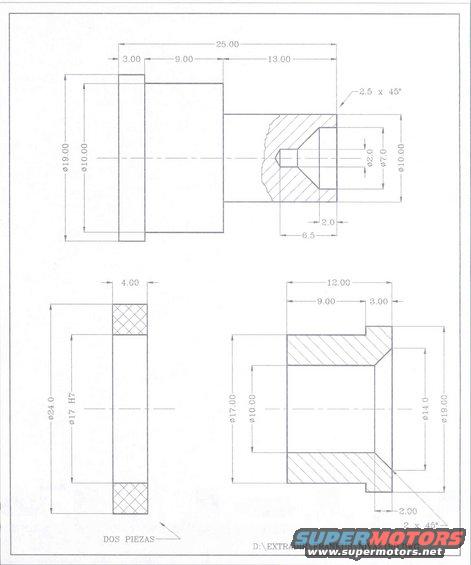 1.jpg Conjunto eje del rodamiento / Split bearing pin assembly