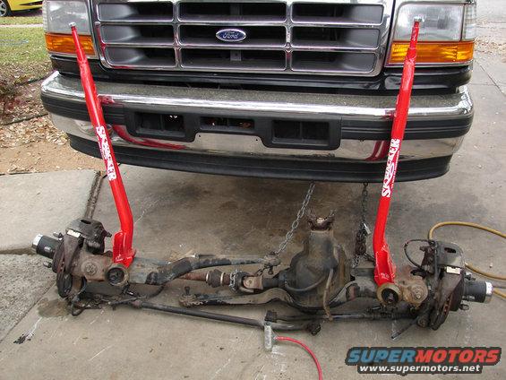 1980 Ford twin traction beam front axle #7