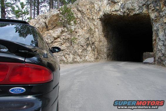 dsc00635.jpg Tunnel through a granite wall near Mt. Rushmore.