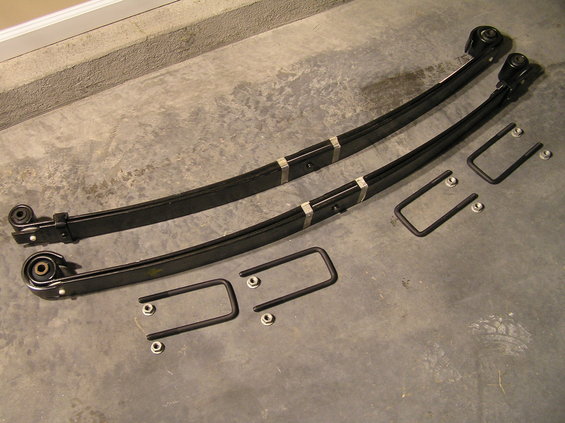 Ford excursion front leaf springs v code #8