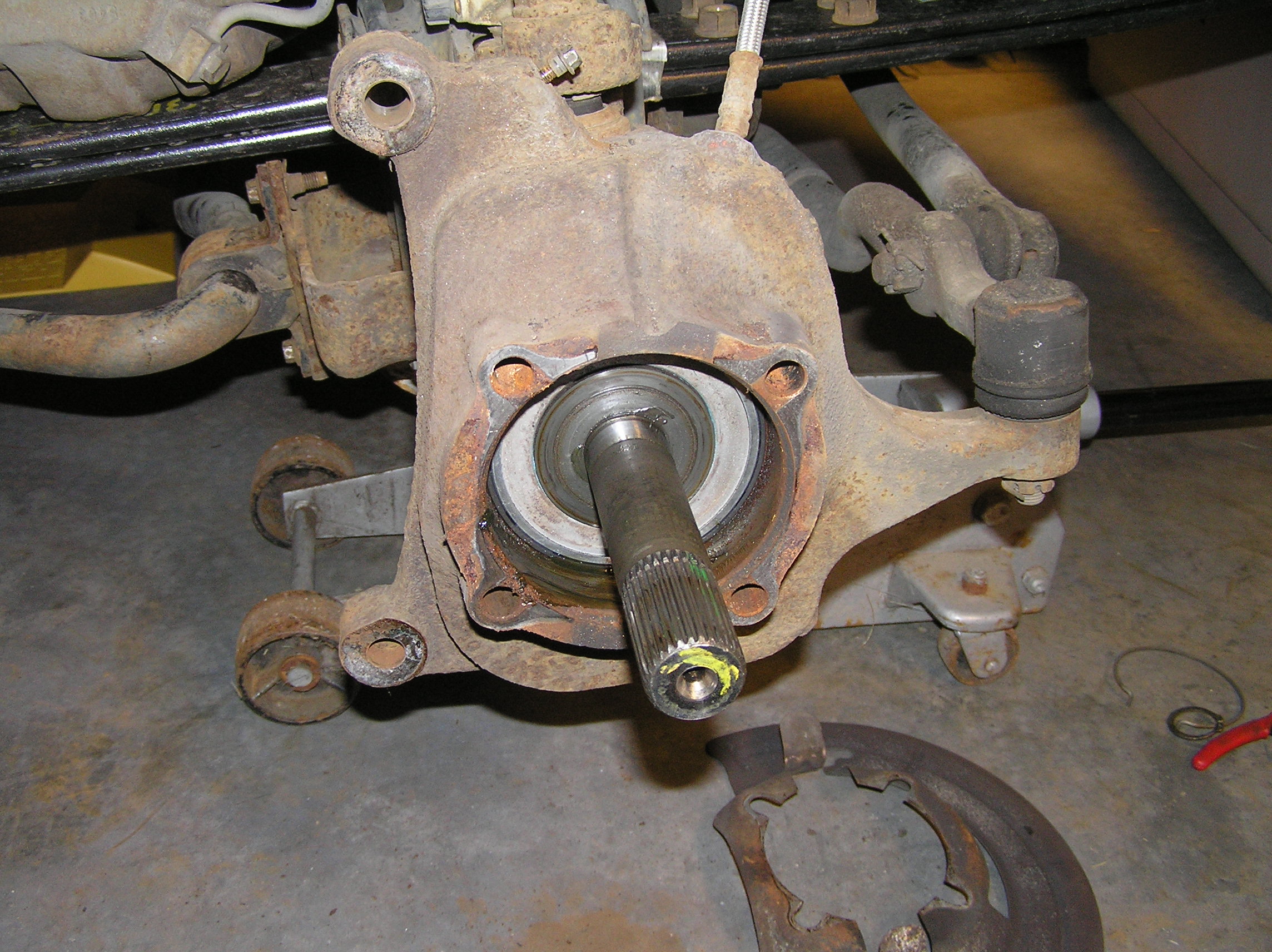 2000 Ford excursion replacement of hub #1