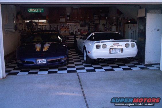 2-in-garage.jpg The rest of my garage. '98 Pace Car and a '94 coupe