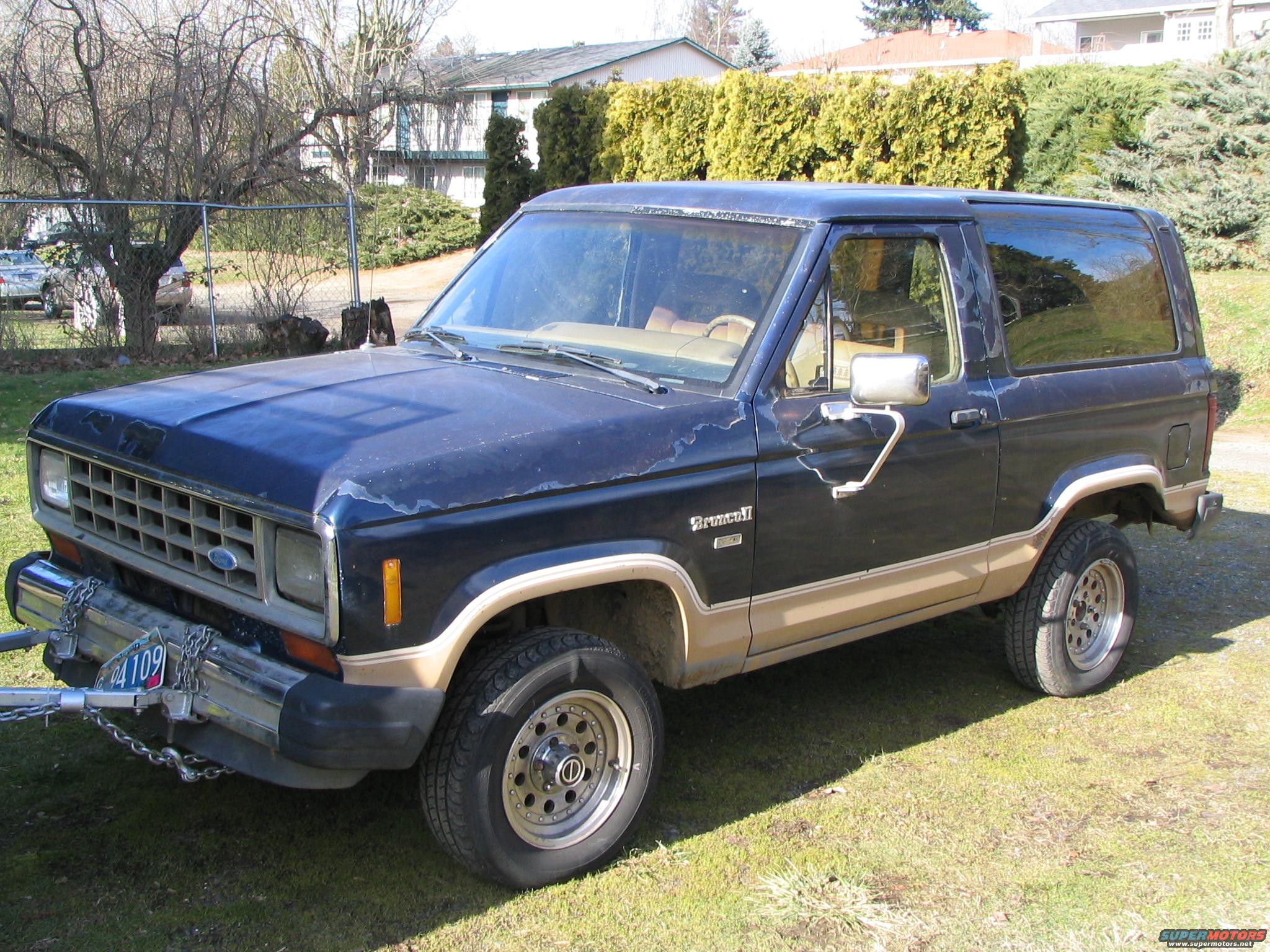 1984 Ford bronco ii problems #6