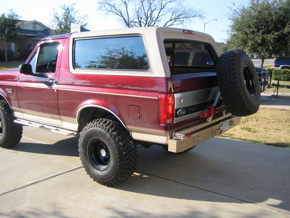 Chopped ford bronco #7