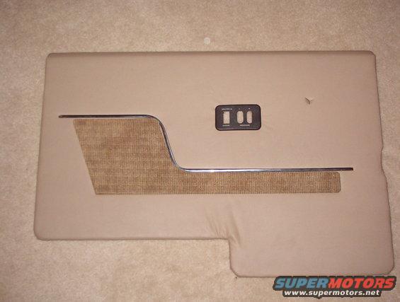 l43trimmed.jpg The '88 trim pieces look pretty good, but I butchered the switch opening, so I'm definitely redoing it.