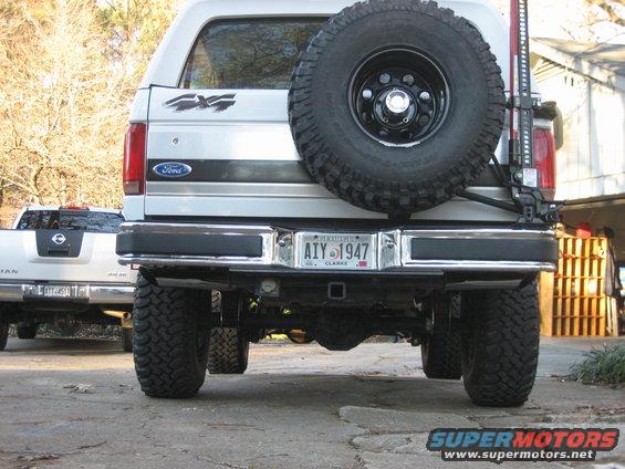 1996 Ford bronco complete exhaust system