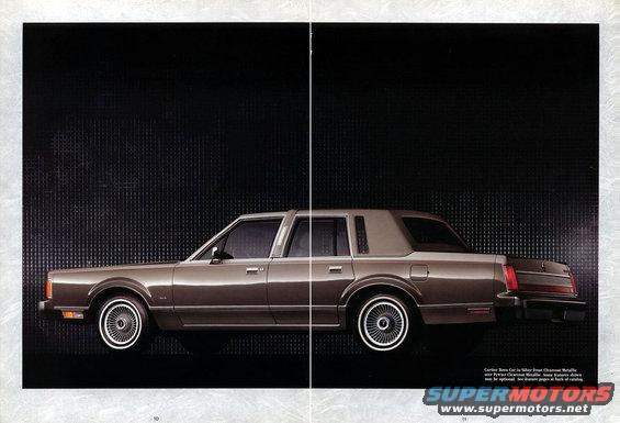 89l7.jpg 1989 Lincoln Town Car Brochure pg7