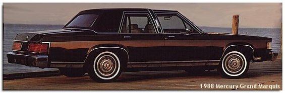 86gm.jpg 1986 Grand Marquis

Notice the 14 inch wheels, strange since 15 inchers came standard this year.  Likely a prepoduction car again.