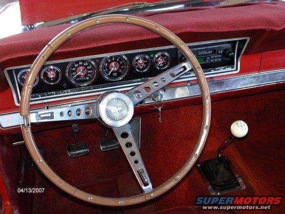 1966 Board dash fairlane ford #6