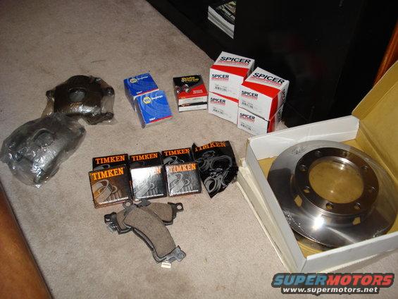 all-the-new-parts.jpg All the new parts for the 8 lug ttb