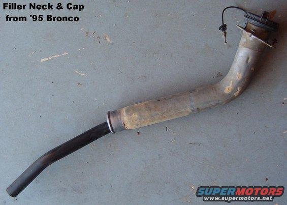 1990 Ford bronco ii fuel filler neck #1