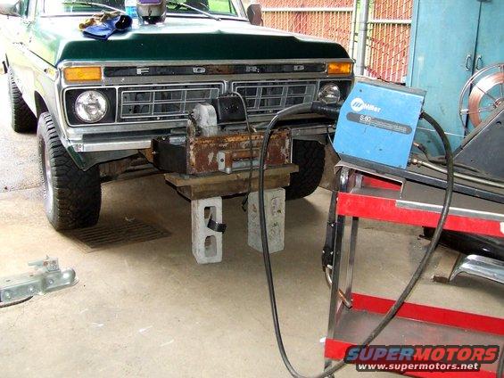 1979 Ford bronco winch bumper #8