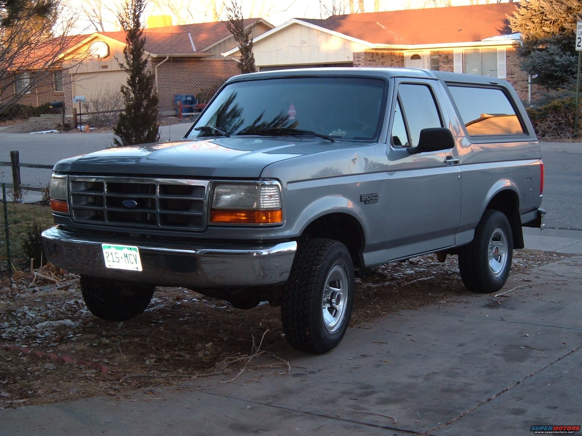 1994 Ford bronco gas mileage #9