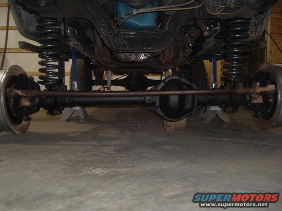 94 Ford bronco solid axle swap #8