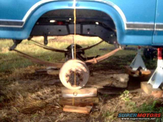 Ford bronco rear shackle flip #7
