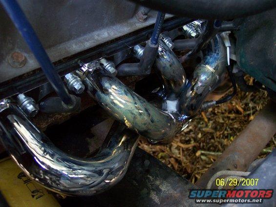 1995 Ford bronco 302 headers #6