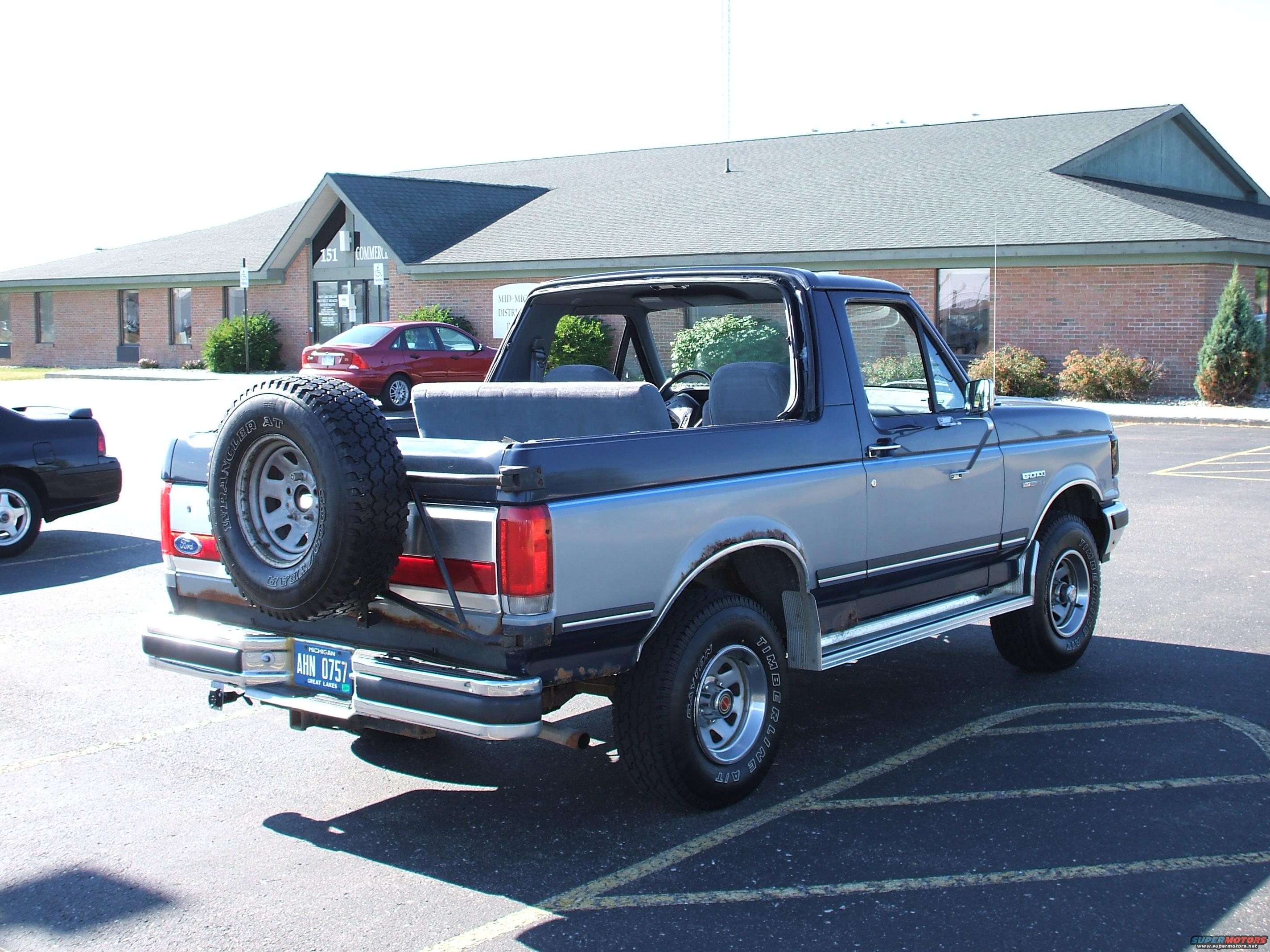 1990 Ford Bronco Super Bronco Picture Supermotors Net