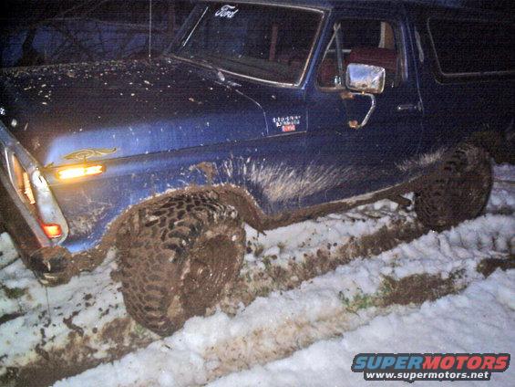 mud-005_edited.jpg finaly got it out (note the tractor tracks) not too bad for it's first day with a new owner.