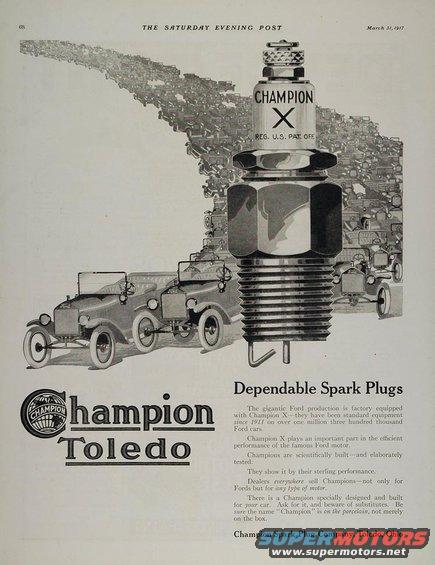Cleaning a model t ford spark plug #2