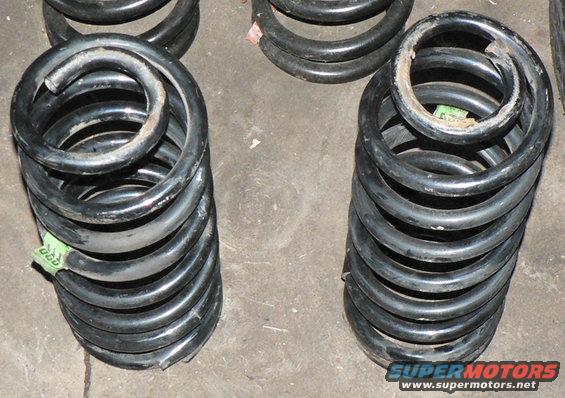 96cobracoils.jpg '96 Cobra rear coil springs. (Code PPP)