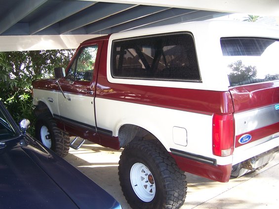 Ford bronco lift kit install #4