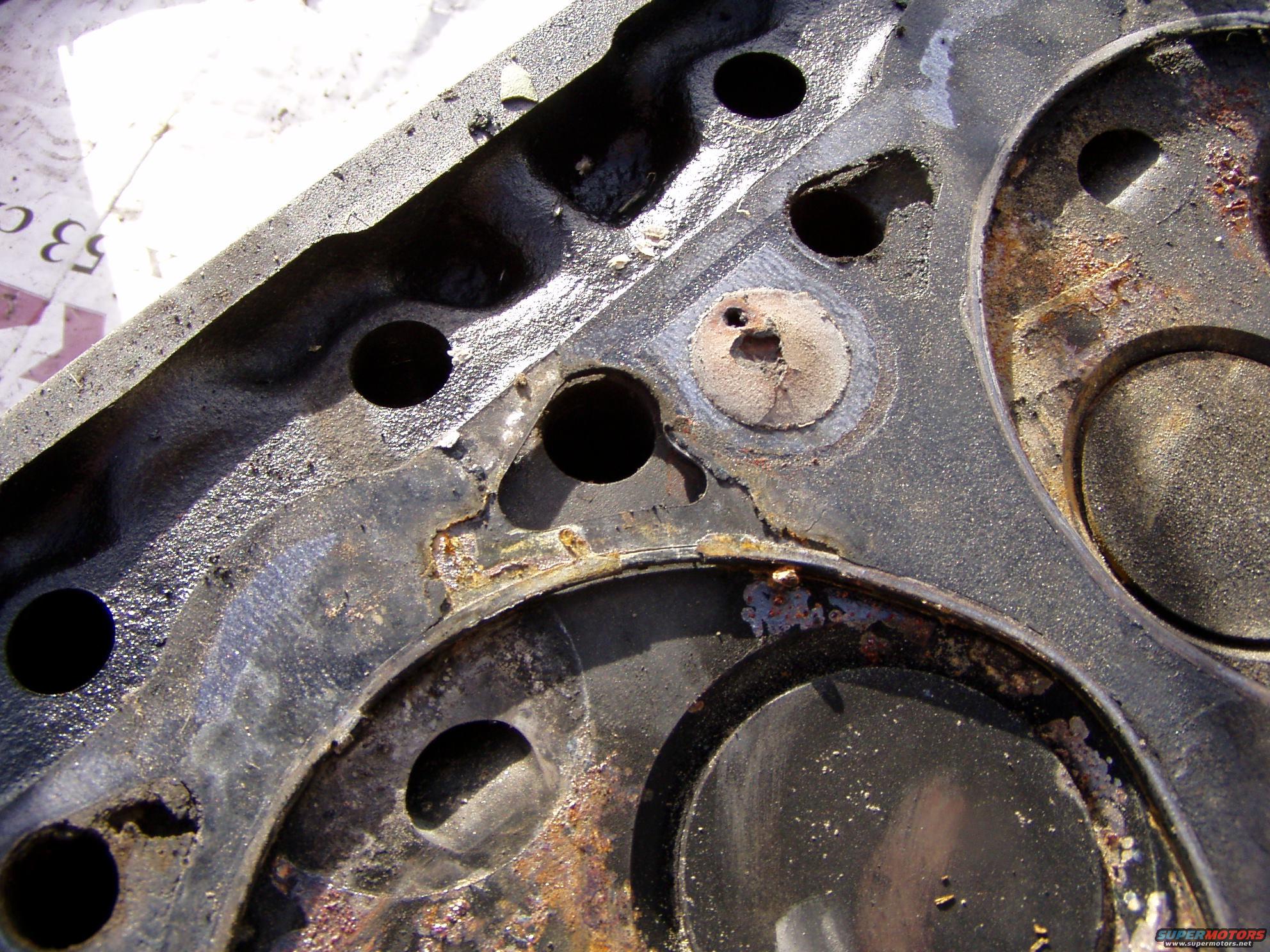 Ford diesel blown head gasket #5