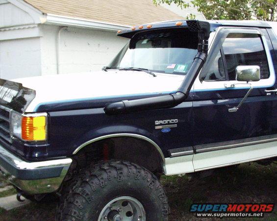 1989 Ford bronco snorkel #9