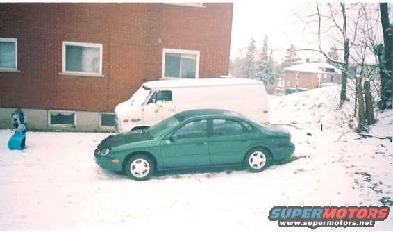 taurus_and_chevy_van.jpg My 99 Taurus and my 88 Chevy 1 Ton Van
