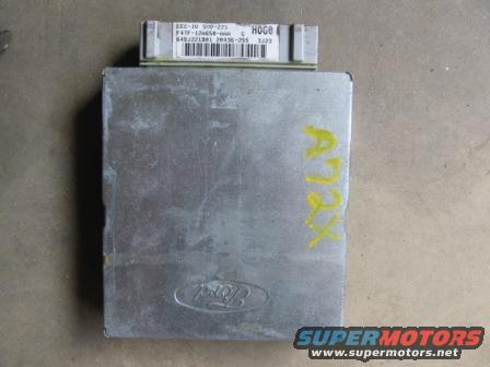 maf-eec.jpg Here's the EEC, code HOG0 (last digit is a zero). I have no idea what this computer code means other than it came out of a 94 F-150 with a 302 & E4OD.