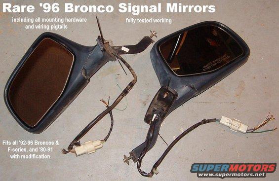 Ford bronco signal mirror #9