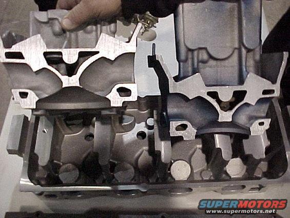 mvc107f.jpg Bill Koon SOHC left is final design right is similar to stock underneath is an unmachined blank