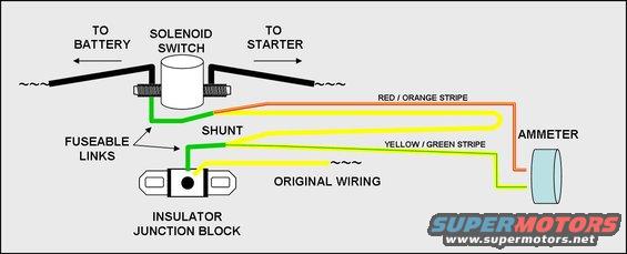 Ford ammeter wiring #10