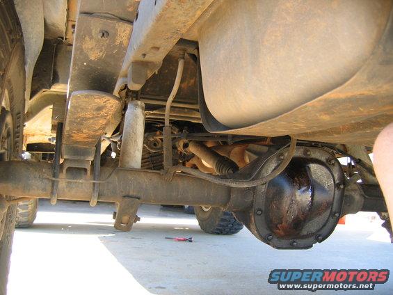 Ford ranger rear axle vent hose #5