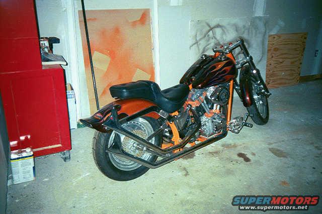 79-delcron-(11).jpg 1979 Shovelhead FL basket case delcron cases and soft tail frame