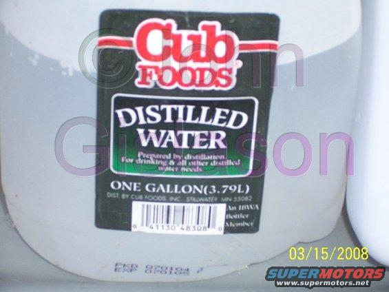 distilled-water.jpg Use DISTILLED WATER ONLY!