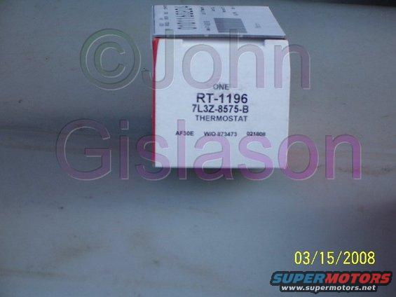 new-rt1196-thermostat.jpg New Thermostat - use OEM Only to avoid over/under cooling problems.