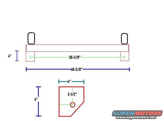 d60sasxmbr.jpg 2x4x1/4in square tubing for xmbr, 4x4x1/4in for hangers