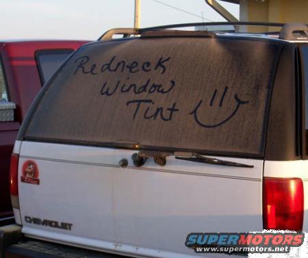 redneck-window-tint.jpg Redneck Window Tint!