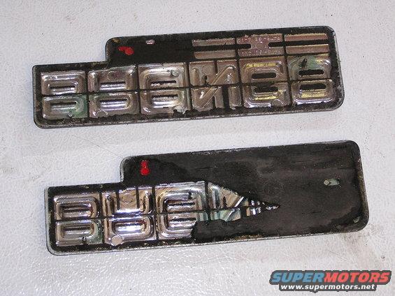 9296-bronco-emblem-(2).jpg '92-'96 Ford Bronco XLT emblems, back side