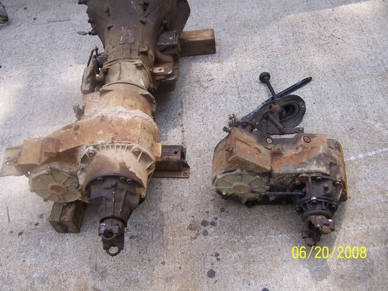 Ford np205 transfer case shift pattern #2