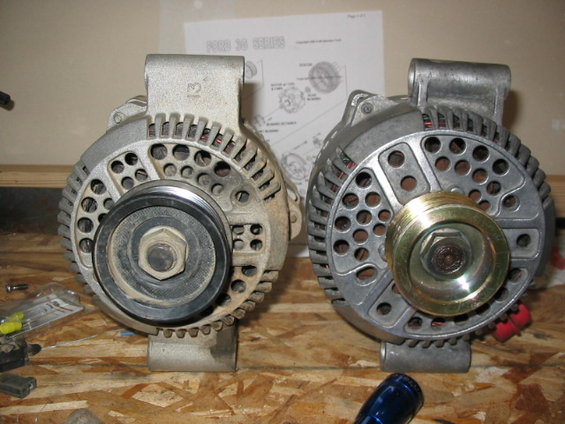 1995 Ford bronco alternator #8